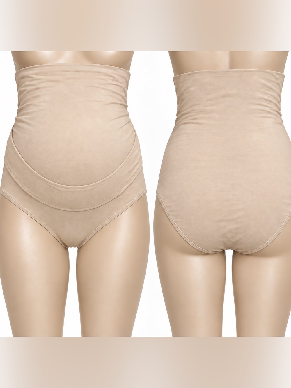 SKIMS Fits Everybody Maternity Brief Sand Size Medium NWT